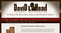 Desktop Screenshot of davidlheadfoundation.com
