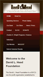 Mobile Screenshot of davidlheadfoundation.com